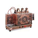 سماور مسی مراکشی Kutlu Copper Tea Machine